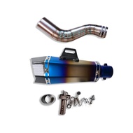 สลิปออน Honda CB500X/CB500R/CB500F วัสดุแสตนเลสเกรด304 + ปลายท่อ AK Shorty V2 ฟรีจุกลดเสียง มีสีให้เ