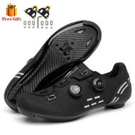 2023 cycling shoes mtb bike sneakers cleat Non-slip Men's Mountain biking shoes Bicycle shoes spd road footwear speed carbon