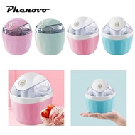 [Phenovo] Electric Ice Cream Maker Dessert Maker Compact Household Space Saving for Gelato, Frozen Y
