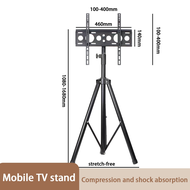 32-55 Inch LCD TV Mobile Support Stage Rostrum Mobile low Trolley Floor Support电视机移动支架舞台移动推车落地支架座架