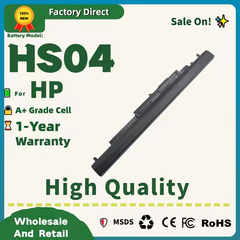Factory Direct! HS04 Laptop Battery For HP 240 245 250 255 G4 HSTNN-LB6U HSTNN-LB6V HSTNN-PB6S 80761
