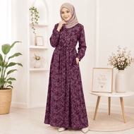 Gamis Sale Jersey PatternedWanita