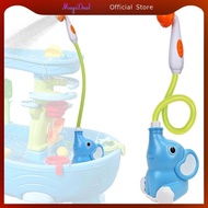 [MagiDeal] Baby Bath Shower Head Elephant Water Sprayer Yard Sink Bathroom Bathtub Toy