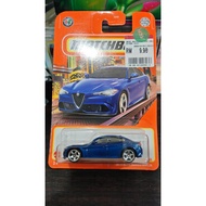MATCHBOX DIECAST CAR 2016 ALFA ROMEO GIULIA 2021 MATTEL