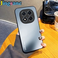 Jingsanc Ag vỏ mờ cho Redmi Note 14 Pro 5g vỏ mờ silicon Vỏ bọc lưng nhựa PC cứng chống sốc bao gồm 