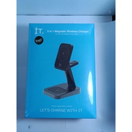 IT 3 IN 1 MAGNETIC WIRELESS CHARGER