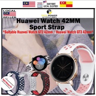 Strap Fits For Huawei Watch GT3 42mm / Huawei Watch GT2 42mm Sport Double Color Porous  Strap 20mm