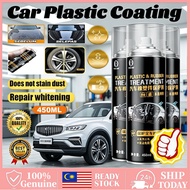 🔥【Genuine Good】450ml Hight Qualitycar Plastic Restore Rubber Plastic Restorer Spray Efficient Restor