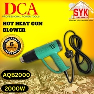 SYK DCA AQB2000 Blow Hot Air Heat Shrink Gun Blower Portable Heater Electric Hot Glue Gun Pistol Gam