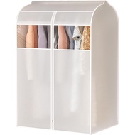 Hanging Garment Bag Organizer, Clothing Rack Covers with Zipper, Closet Cover for Open Closet Garmen