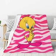 Tweety Bird Soft flannel blanket, throw blanket, washable, suitable for sofa bed office