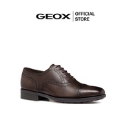 GEOX รองเท้าหนังผู้ชาย รุ่น U WALK PLEASURE F - COFFEE FW24 (U46H8BC6009M_F4BRXX)