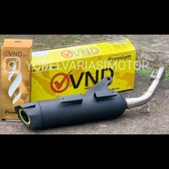 Exhaust RACING TSUKIGI VND AK 777 PREMIUM MOTOR BEAT, BEAT FI, Classic OLD FI, SPACY Neck Top