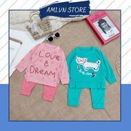 Long-sleeved baby clothes with cute patterns AM777 TTR94