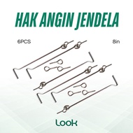 (6 Pcs) 8" KZK Window Wind Rights | 8" Window Hook