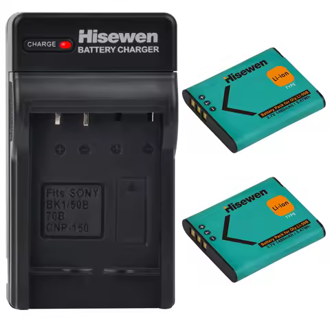 D-Li92 D Li92 Li 50B Battery with Wall Charger for Pentax D-LI92 and Pentax Optio I-10, RZ10, RZ18, 