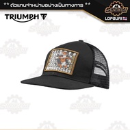 Triumph 110 Flat Peak Cap Black