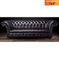 SOFA CHESTERFIELD 3+2+1 SEATER SOFA PREMIUM ANTI SCRATCH/EASY CLEAN Code G1115