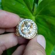 Gemstone Ring TOPAZ COLORLESSnatural (4.02ct)