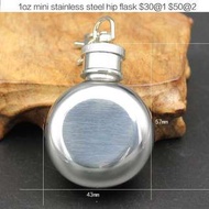 Mini flask 1oz 迷你酒壺 30@1 50@2