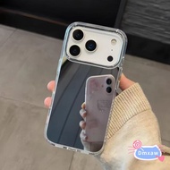 Luxury Simple Mirror Phone Case For OPPO Reno 15F 15 Pro Max Mini 14F 13F 14 13 12F 11F 12 11 10 9 8