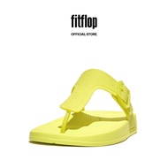 FitFlop iQUSHION Women's Glow-In-The-Dark Adjustable Flip-Flops - Lime Juice (GO4-A74)