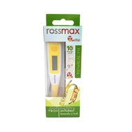 Rossmax thermometer digital รุ่น TG100 ผล 10 - 15 วินาที - รอสแมกซ์ เทอร์โมมิเตอร์ ปรอทวัดไข้ ที่วัดไข้ แบบปลายงอโค้งได้  มีรับประกัน  Gohealthy