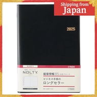【Direct from Japan】
NOLTY 2026 B5 Weekly Planner with Monthly Block, Black, Starts Dec 2025