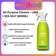 Method All Purpose Cleaner / Multipurpose Cleaners Lime + Sea Salt  828ml