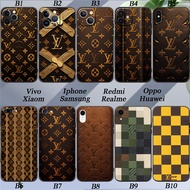 Fashionable LV Silicone Soft Cover Camera Protection Phone Case Apple iPhone 6 6S 7 8 SE PLUS X XS