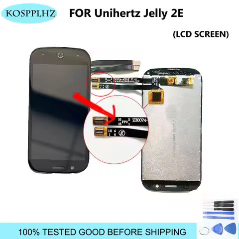 New Touch Screen LCD For UNIHERTZ Jelly 2E Display Touch Screen Digitizer Assembly Replacement Parts