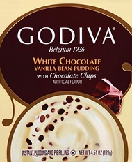 Godiva White Chocolate Vanilla Bean Pudding - 4.86oz, pack of 1