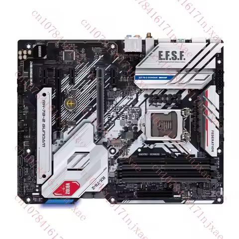 FOR ASUS Z490-GUNDAM (WI-FI) Motherboard Support 128GB DDR4 H97 1150PIN.