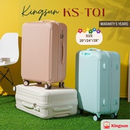 พร้อมส่ง!! กระเป๋าเดินทาง Kingsun รุ่นซิป วัสดุABS+PC รับประกัน 5 ปี KS-T01 รับประกันอะไหล่ 5 ปี