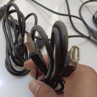 USB MALE TO USB FEMALE DATA CABLE CONNECTION