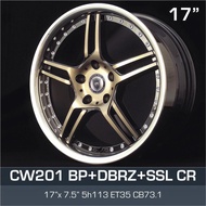 17 inch 7.5JJ 5X113 ET35 ORI CAR SPORT RIMS WHEELS CW201