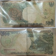 uang kuno 500 rupiah tahun 1992