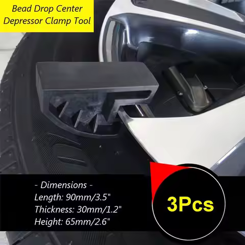 3 Pcs Car Tyre Changer Bead Clamp Adapter Tyre Changer Universal Tyre Rim Clamp Tyre Press Pry Car R