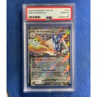 Card PSA10 English Archaludon Ex 130/191 Sv08 Gem Mint Pokemon d79 77