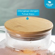 SIMPLBYSHP Heat Resistant Glass Teapot Borosilicate Teapot 1.45L - BR-384| |