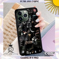 Case hp IP 11 PRO Casing IP 11 PRO Motif ASTETICBLACK Casing Hardcase IP Case Softcase Premium Gloss