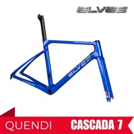 Elves Quendi Carbon Frame Glossy Blue / Road Bike / Basikal Bingkai / Carbon Frame / Rim Brake