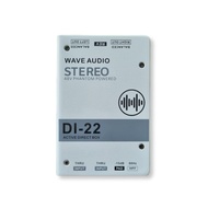 PROMO- WAVE AUDIO DI-22 - STEREO ACTIVE DIRECT BOX