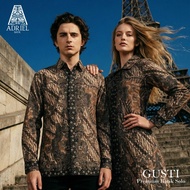 KEMEJA GUSTI PREMIUM WRITTEN BATIK (TUNIC SHIRT) - Premium Solo WRITTEN Batik