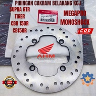 REAR DISC DISC KCJ HONDA SUPRA GTR TIGER MEGAPRO MONOSHOCK CBR 150R CB150R ORIGINAL AHM