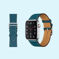Dây Đeo Đồng Hồ Apple Watch S10 Series Ultra2 Dành Cho Nam Và Nữ 49mm/46mm Da Thật Thời Trang Màu Kh