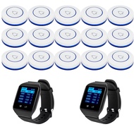 CATEL Wireless Calling System - Cafe/Restaurant Table Call Button, Buzzer, Pager Watch Receiver