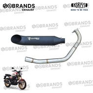 XSR 155 exhaust - yamaha XSR 155 underbelly exhaust
