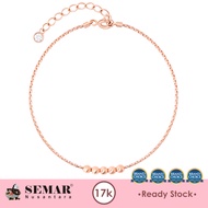 Gelang Emas Choker Launa Candy Gold 17K Semar Nusantara