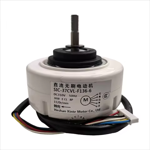 New For Air Purifier Motor SIC-37CVL-F136-6 SIC-37CVL-F136-5 SIC-37CVL-F136-6=SIC-37CVL-F136-5 Parts